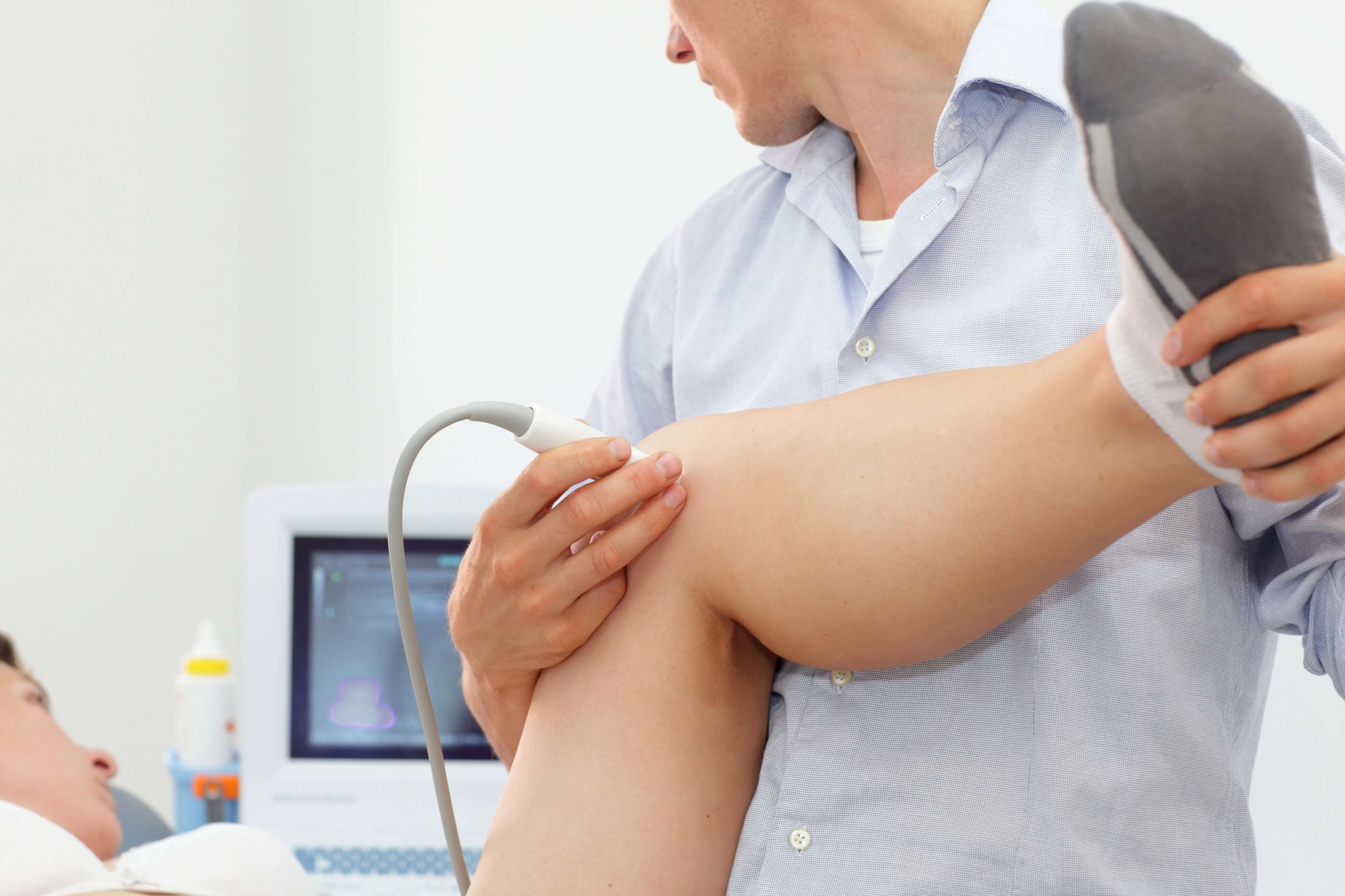 Knee pain ultrasound